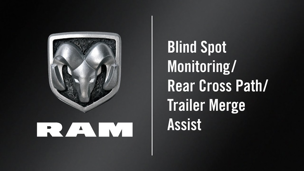 Blind Spot Monitoring/Rear Cross Path  How To   Ram -