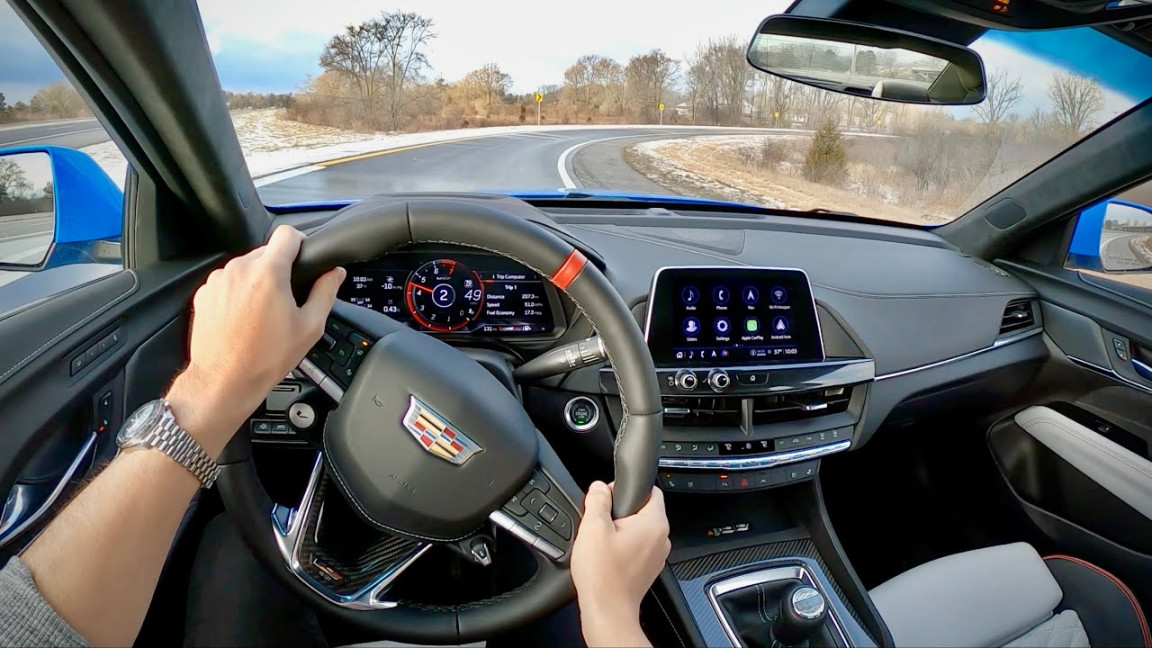 Cadillac CT-V Blackwing (Manual) - POV Driving Impressions