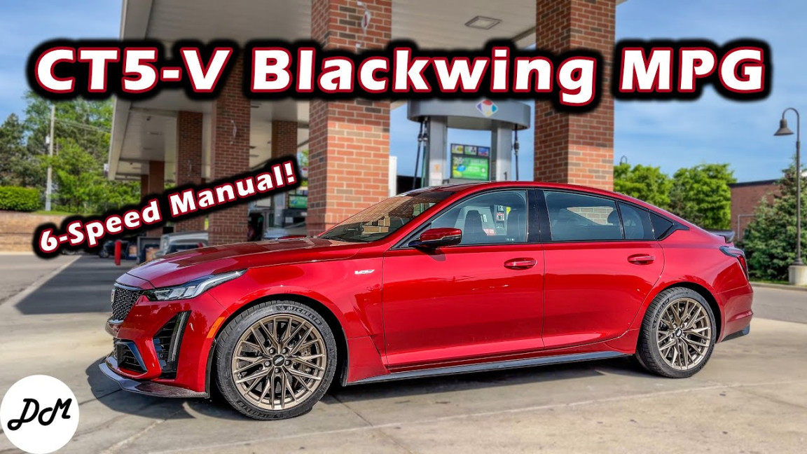 Cadillac CT-V Blackwing – MPG Test  Real-world Highway Fuel Economy