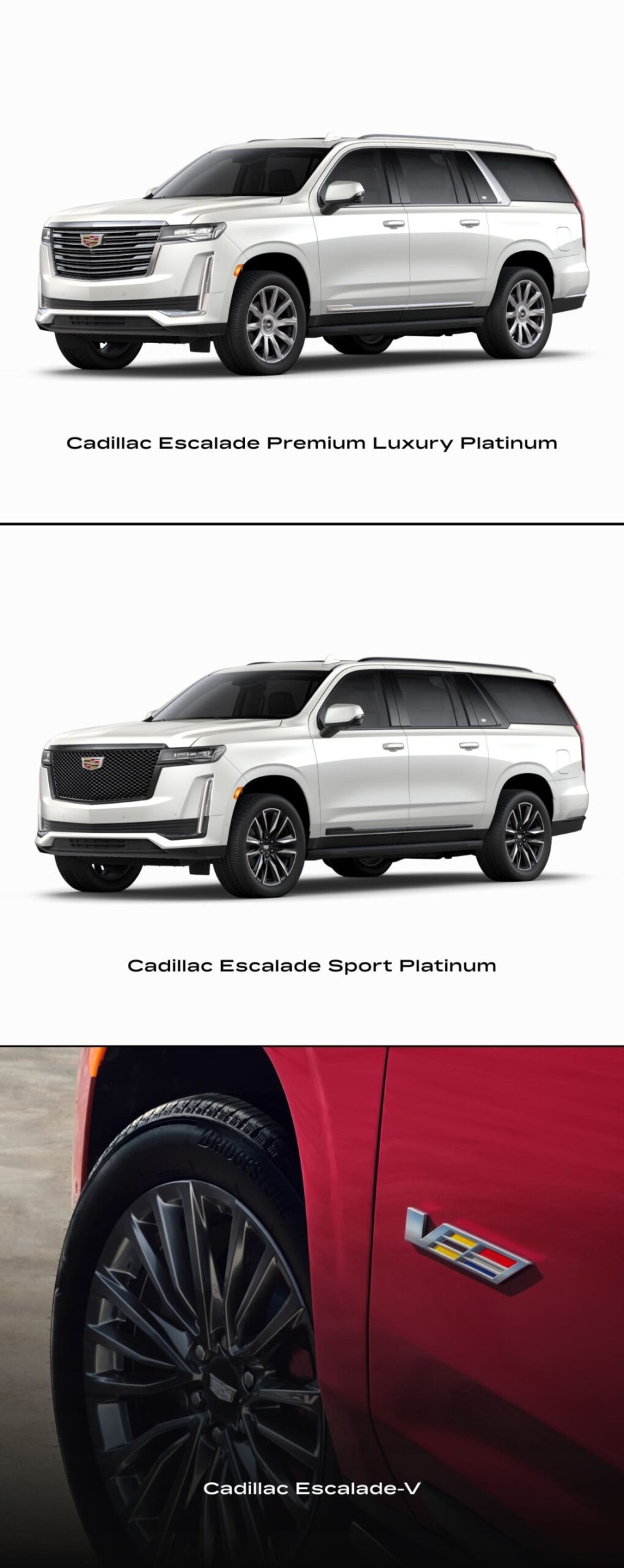 Cadillac Escalade Trim Levels: Specs & Features Explained