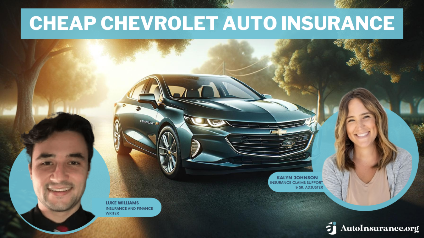 Cheap Chevrolet Auto Insurance in  (Find Savings With These