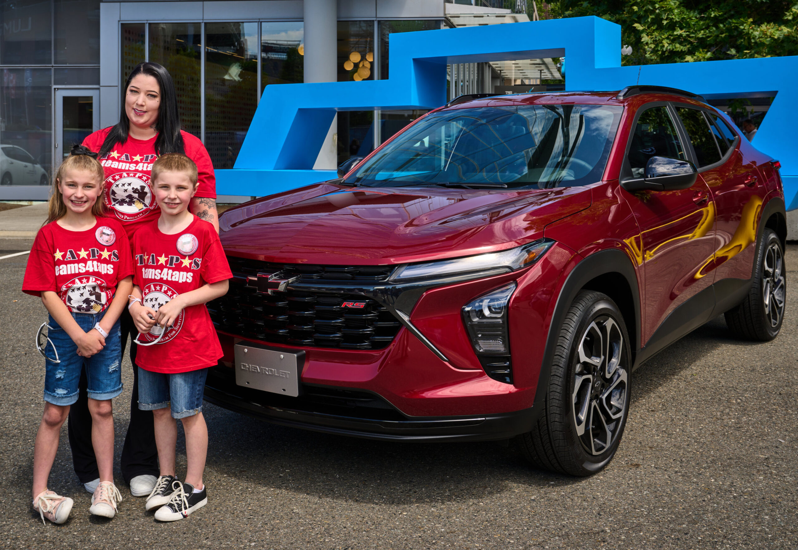 Chevrolet Donates Two All-New  Trax to Military Charities at