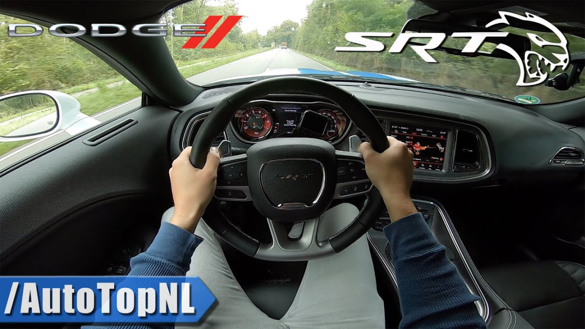 DODGE Challenger HELLCAT HP POV Test Drive by AutoTopNL