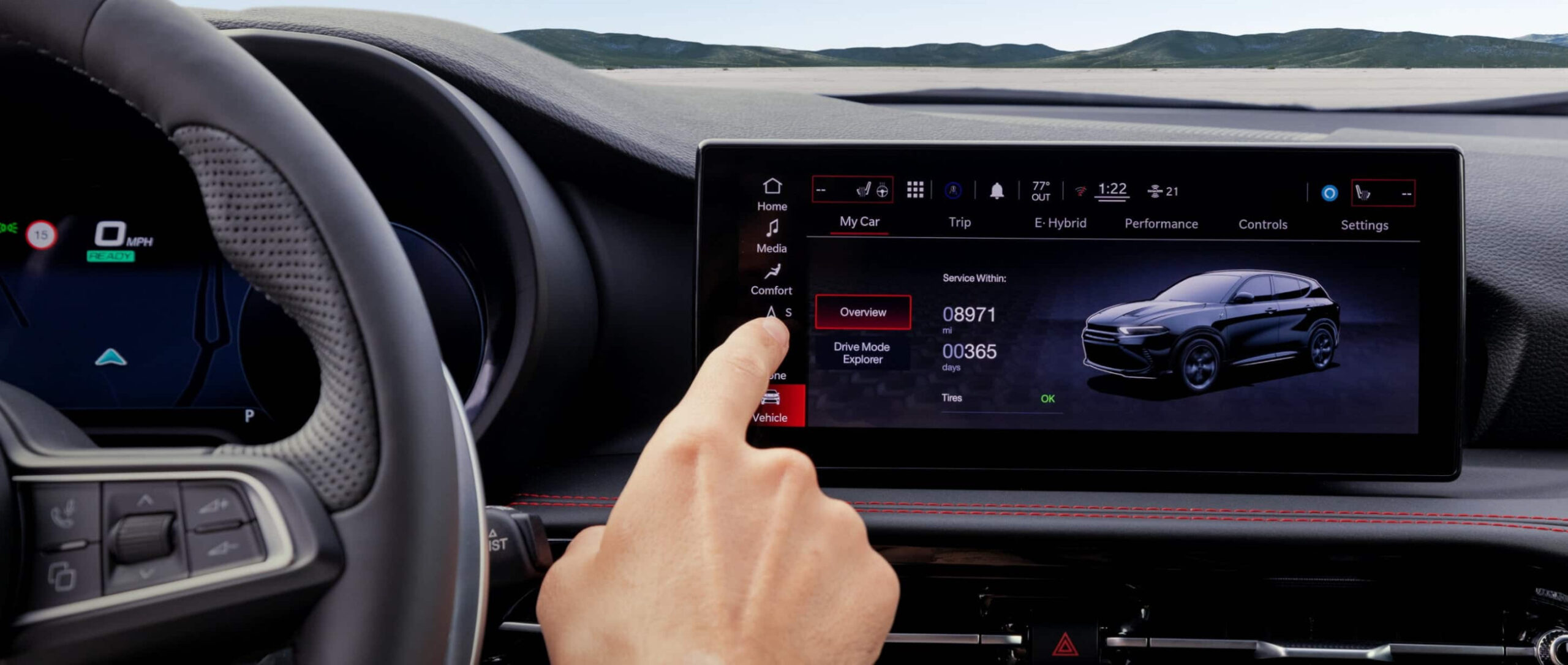 Dodge Uconnect®  Infotainment System and Connected Services