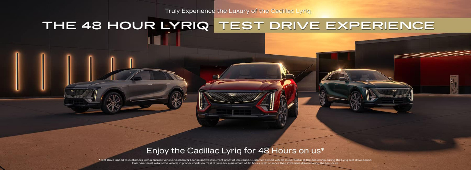 Hour Test Drive program  Tustin Cadillac