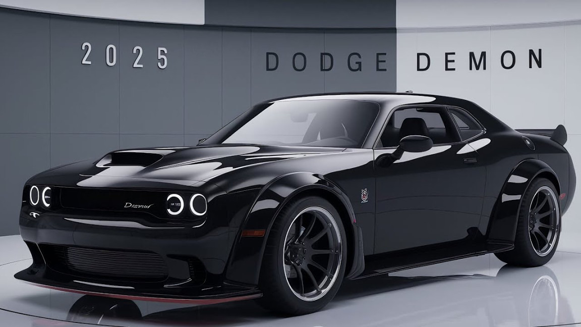 Meet the  Dodge Demon: Father 👑 of all muscle cars