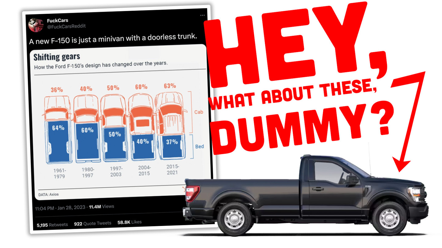 That Viral Tweet About Truck Bed Sizes Over The Years Is Just