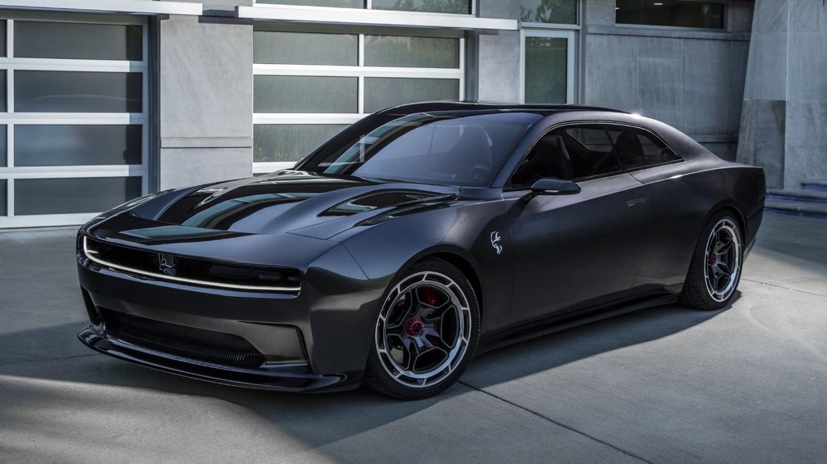 The all-electric Dodge Charger Daytona SRT Concept is louder and